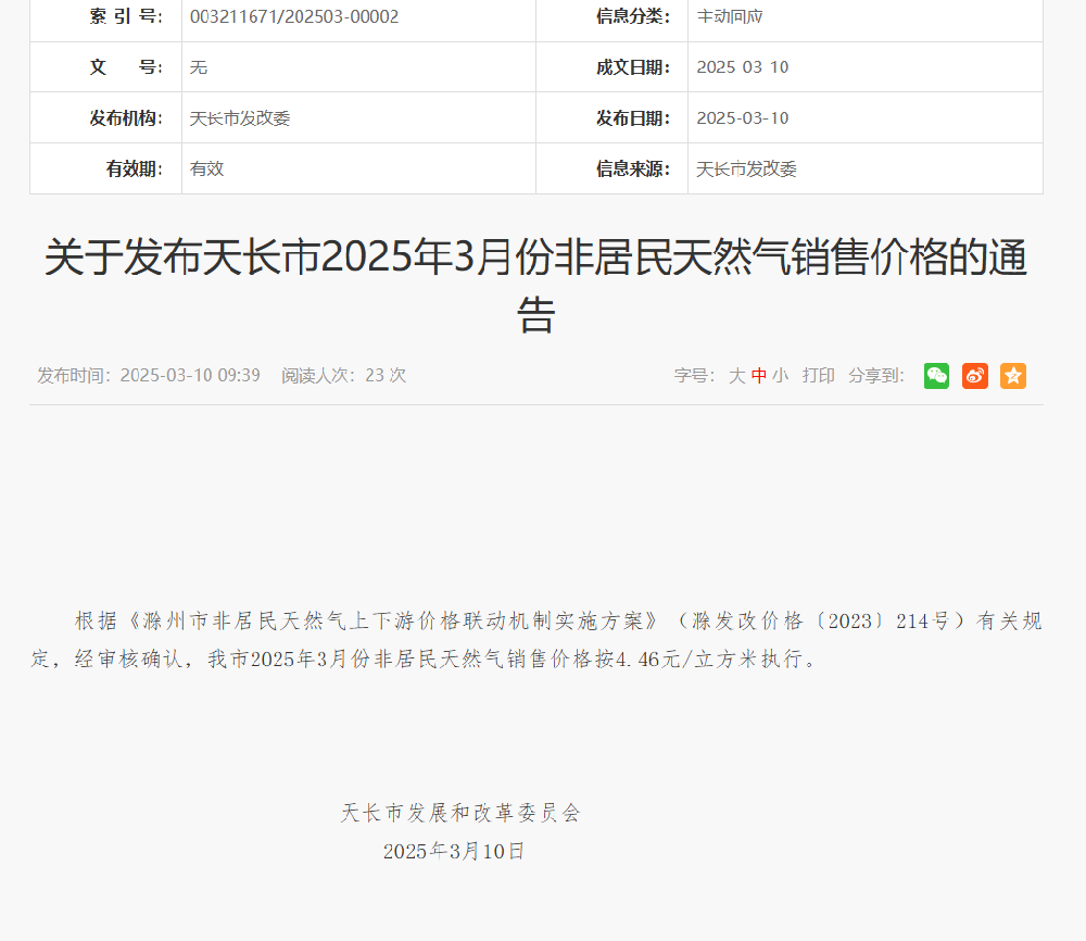 25年3月份非居气价.png