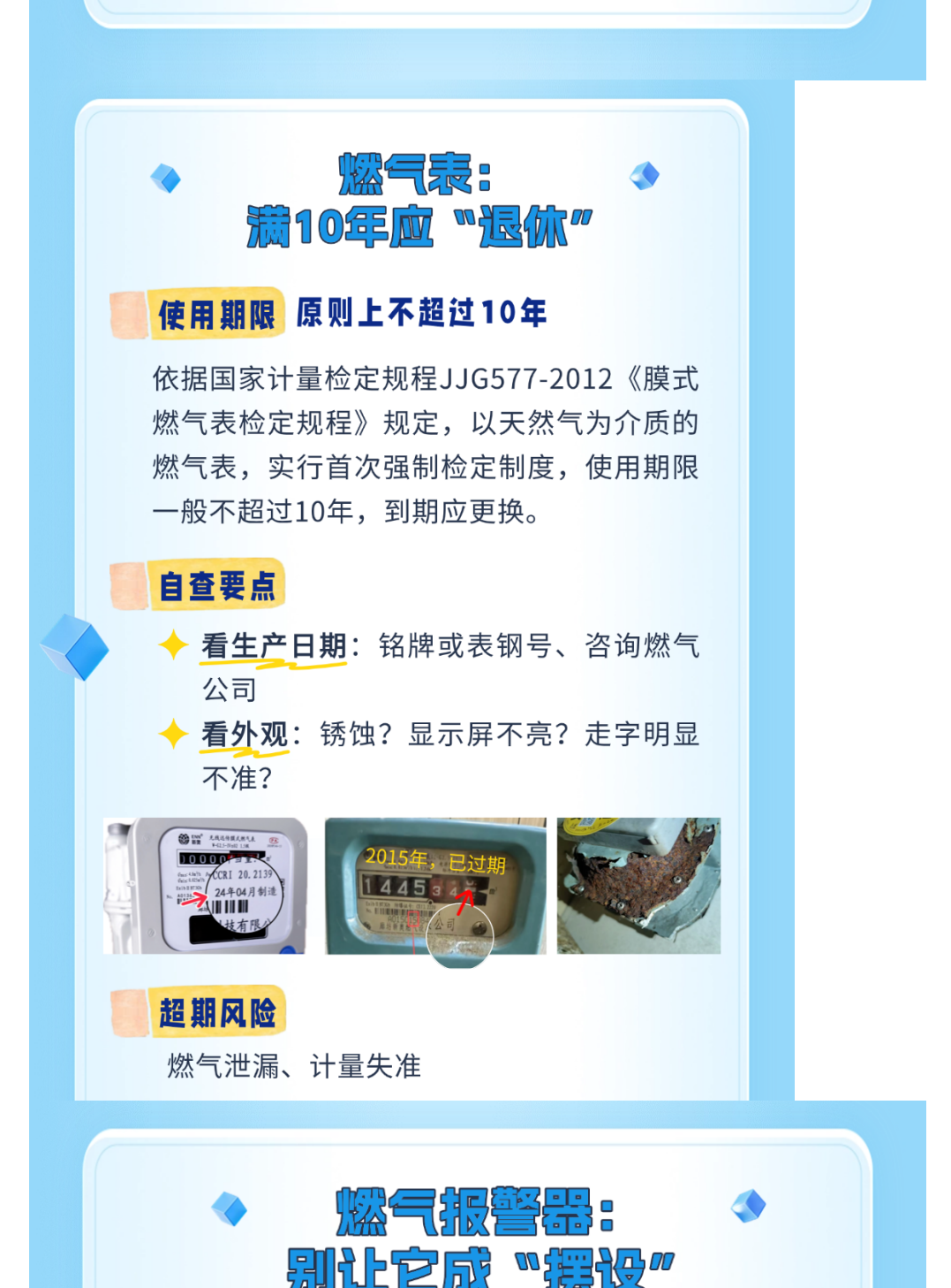 手把手教您自查燃气设备，这些风险不可忽视！