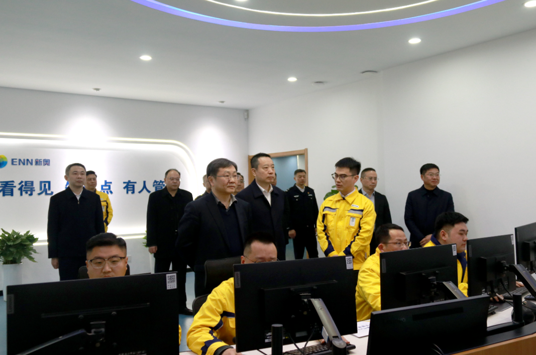 滁州市委书记调研燃气安全保供工作